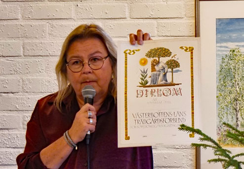 Hörnefors trädgårdssällskap 90 år